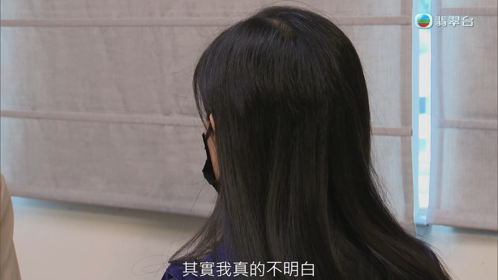 吴小姐指，只想跟两名女儿好好生活下去。