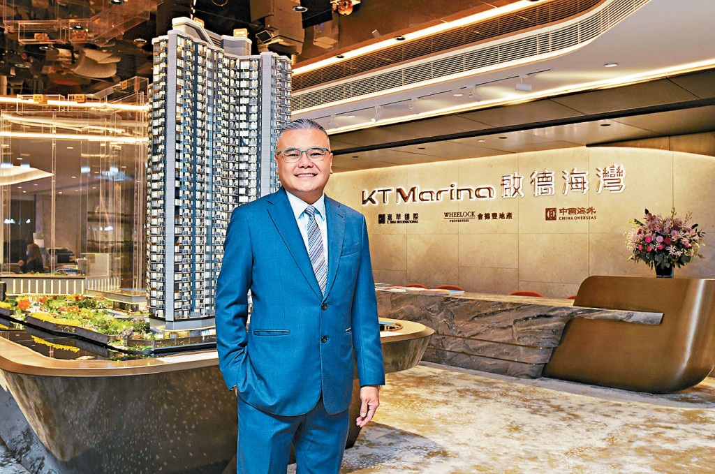 嘉華温偉明表示,樓市成交量減少,並非市民的財政負擔有問題。