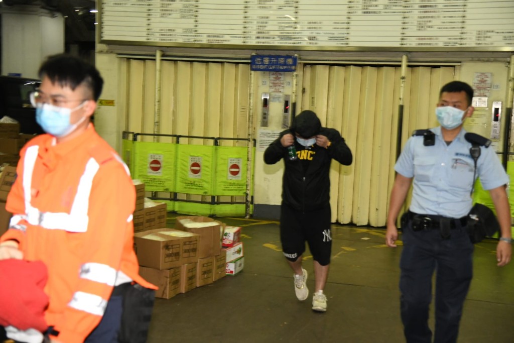 警方到場調查。