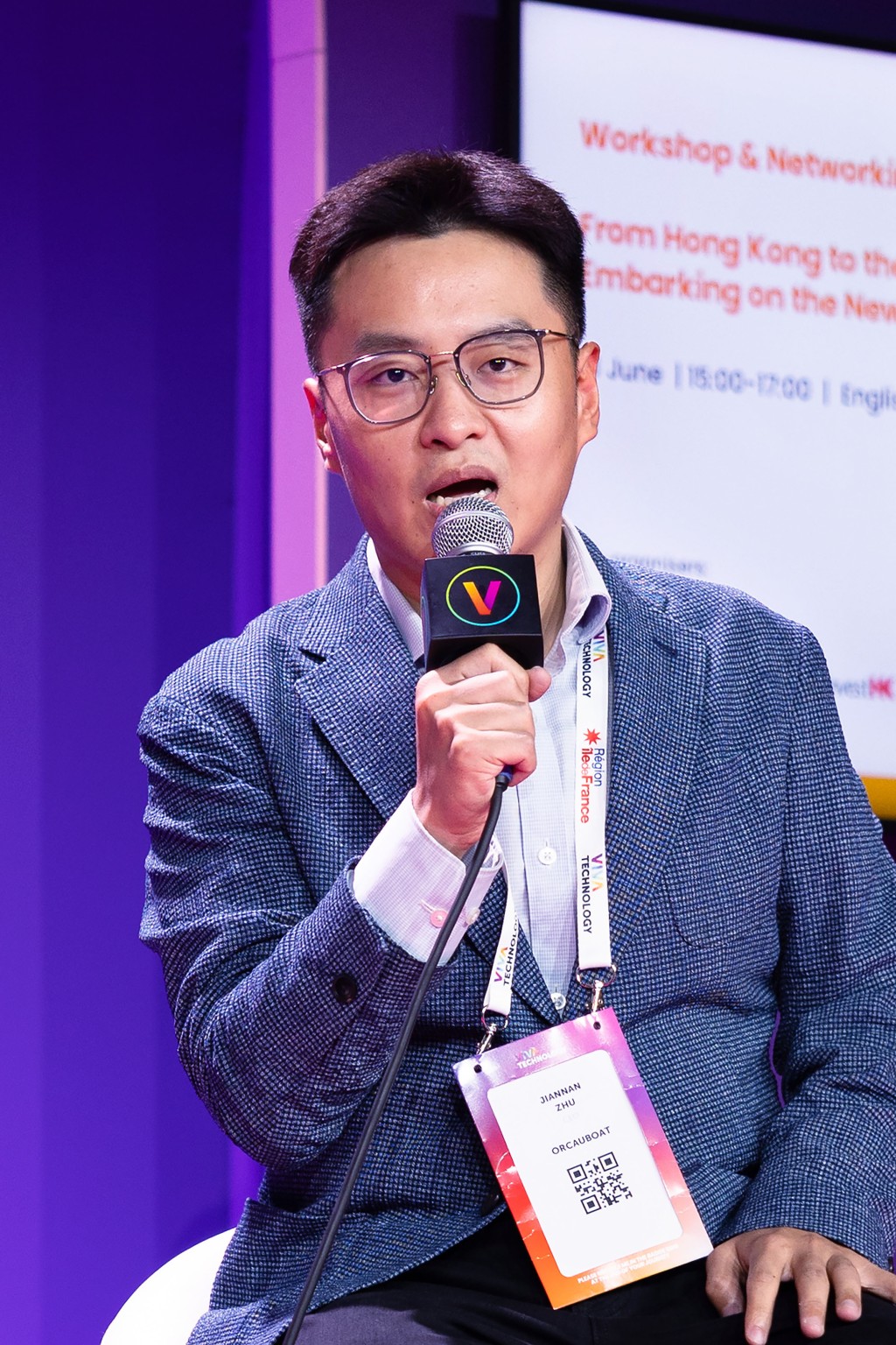 朱健楠表示當初選擇落戶香港,因為香港是一個連接全球市場的理想地點。 朱健楠表示當初選擇落戶香港,因為香港是一個連接全球市場的理想地點。