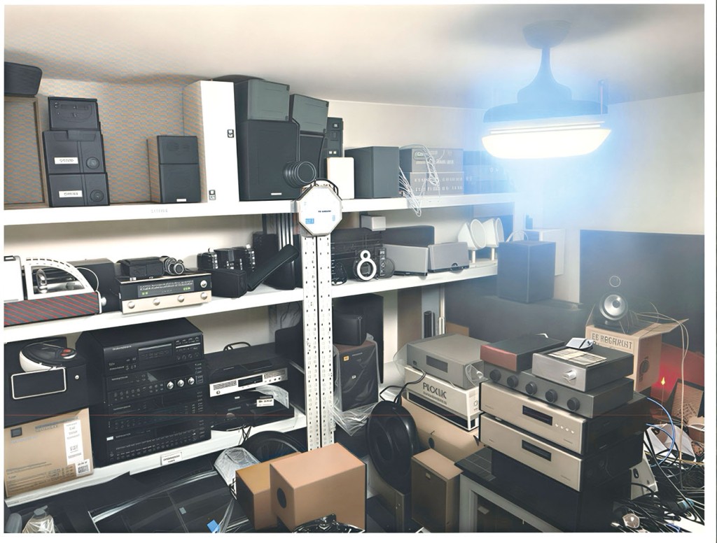 自私住戶將單位改裝為音響器材展銷場，已被收回單位。