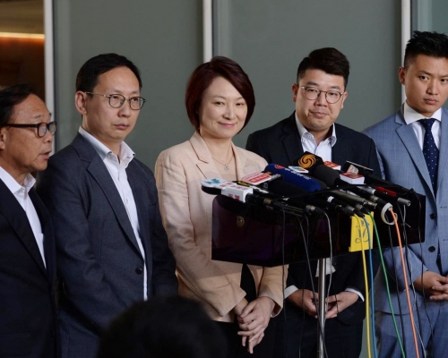 民建聯今早與地產建設商會會面