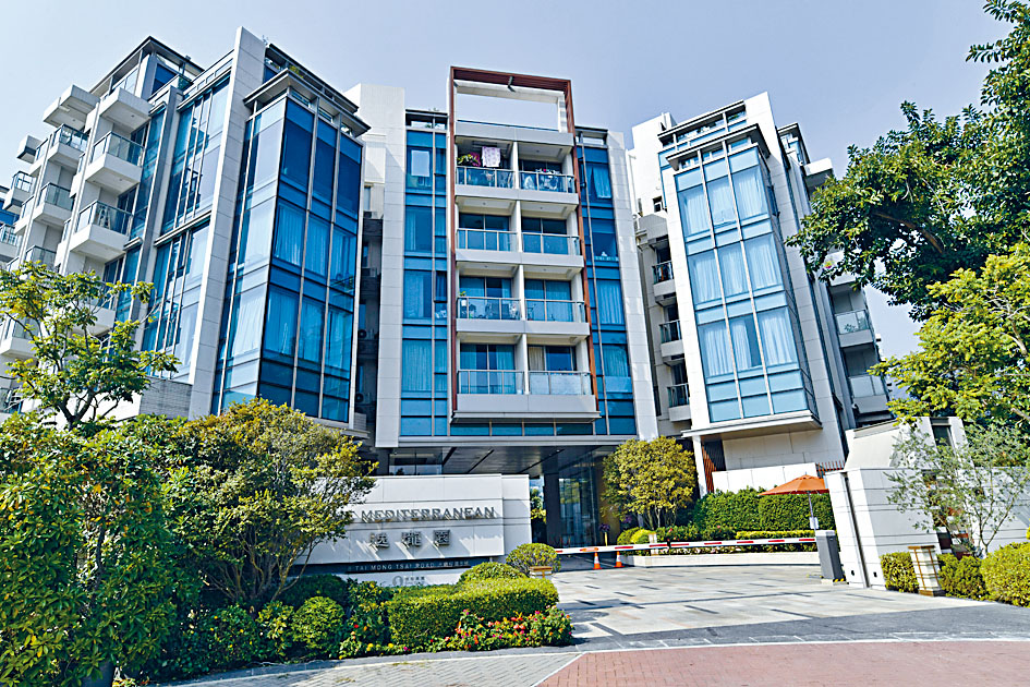 逸瓏園特色戶以4050萬成交，創項目新高。