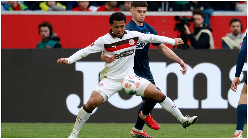 藤田讓瑠是聖堡利陣中創造黃金機會最多的一員。AP