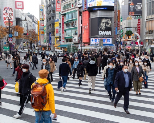 日本疫情有反彈趨勢。AP資料圖
