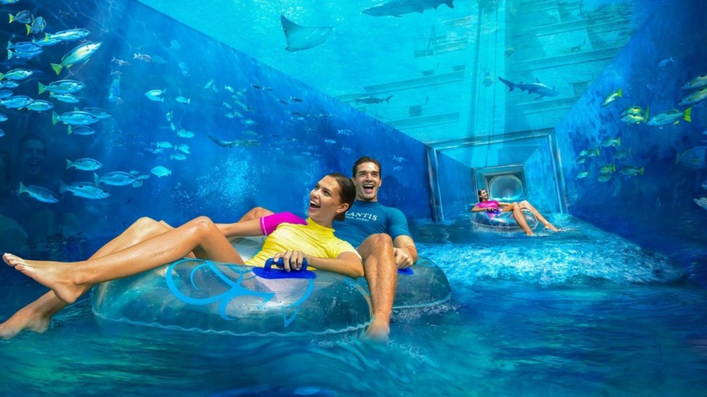 Aquaventure水上樂園最夠刺激！（圖片來源：EGL）