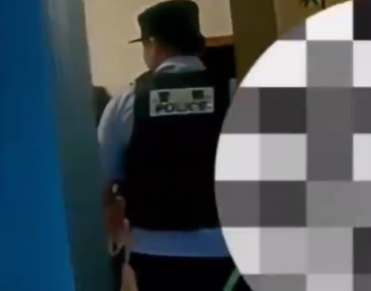 警員迅速抵達現場。錢江視頻 警員迅速抵達現場。錢江視頻