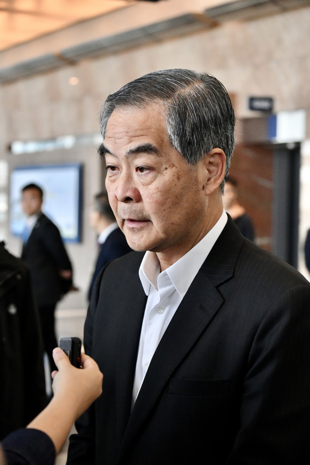 梁振英表示，在宏福苑大火後有很多善後工作要做，故立法會的角色非常重要。