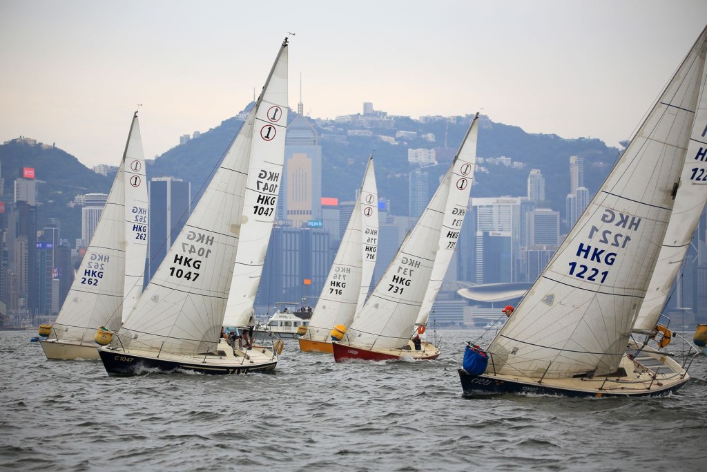 受惠於社交距離放寬，HKRNVR盃帆船賽終圓滿舉行。香港遊艇會相片