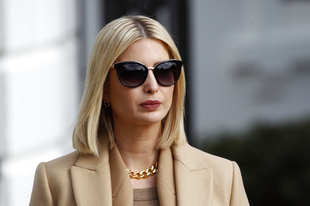 伊萬卡。AP圖片