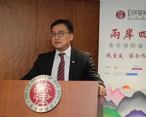 律師會會長陳澤銘指疫情下大中華區的法律交流依然十分緊密。