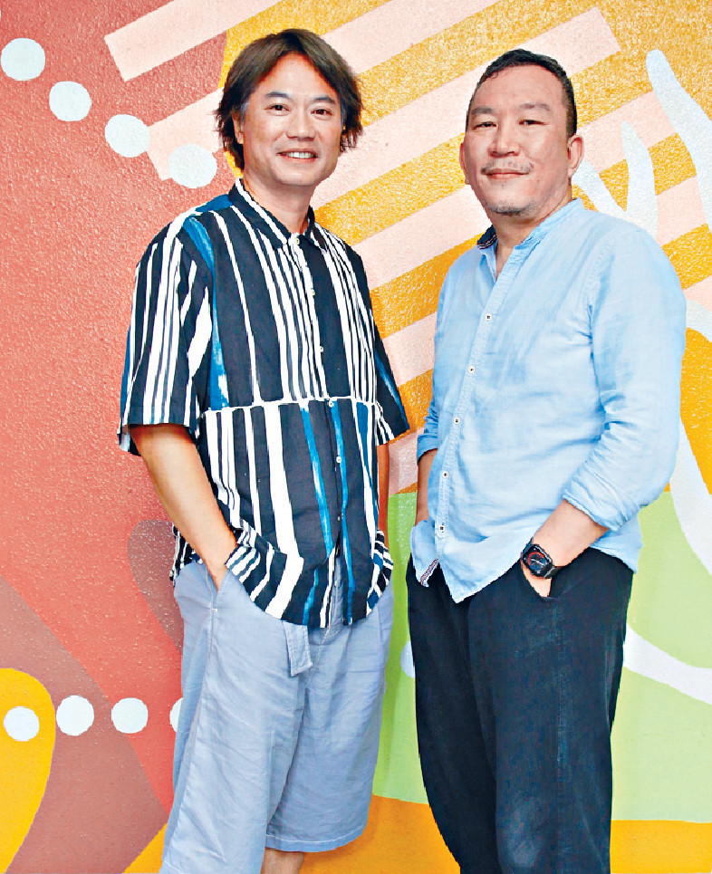 ■監製陳維冠(左)、編審鄭成武(右)聯手製作嘅新劇《七公主》收視節節上升。
