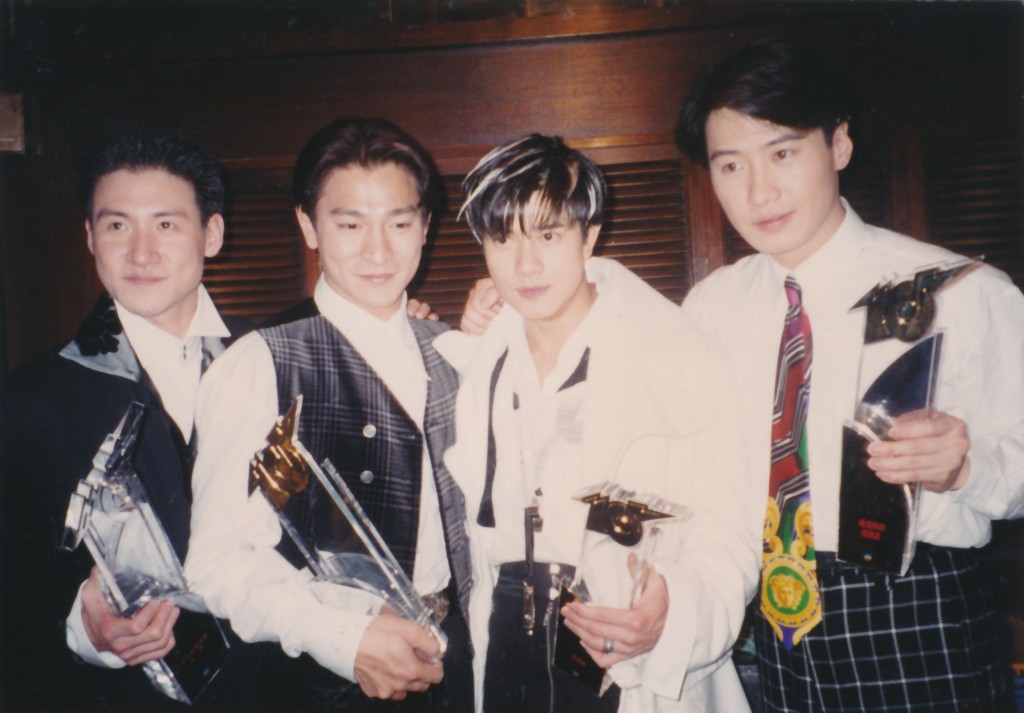 90年代「四大天王」的風頭一時無兩，橫掃頒獎禮獎項！