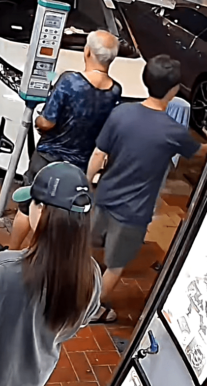 排骨仔成功化解一場糾紛。fb： 車cam L（香港群組）