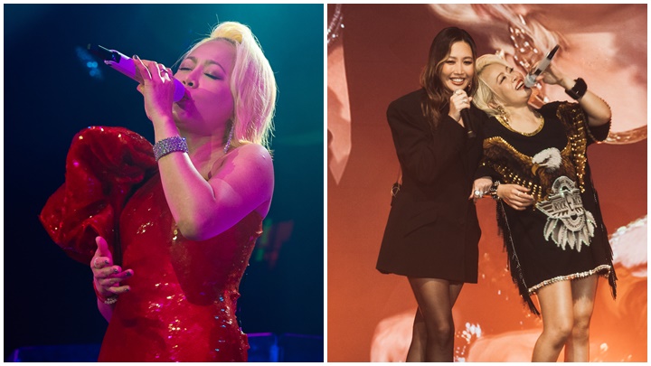 任嘉賓  「鐵肺公主」戴愛玲的首個香港個唱「《故事的故事》香港演唱會2024」，前晚於新蒲崗東浦華麗登場。