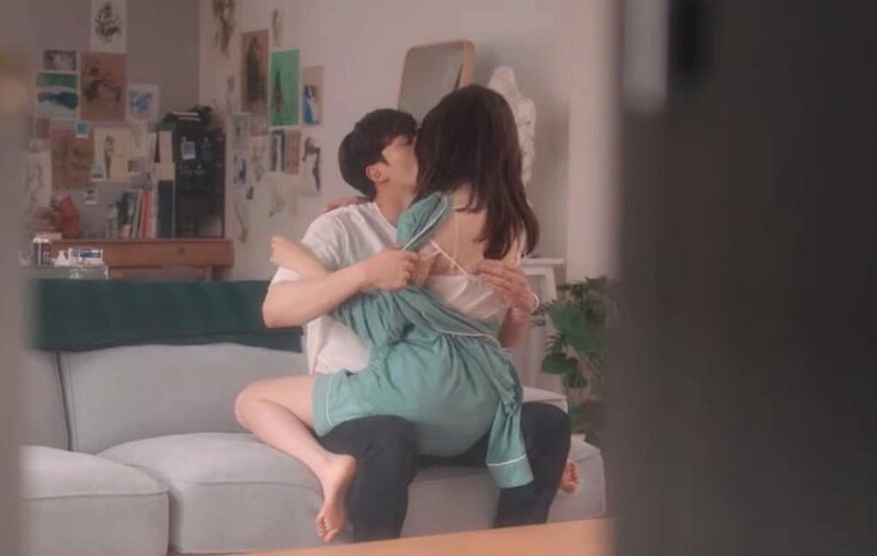 韓韶禧拍《無法抗拒的他》與男主角宋江有好多親密戲。