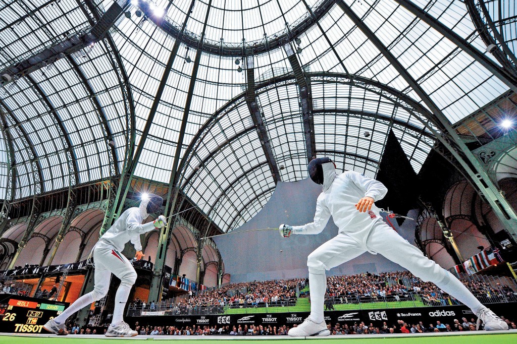 巴黎奧運的劍擊比賽，將在著名的巴黎大皇宮上演。