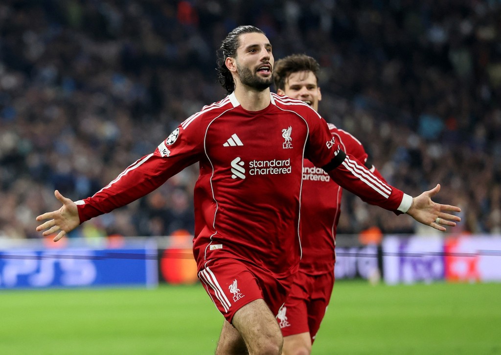 蘇保斯拉爾為利物浦打開紀錄。路透社