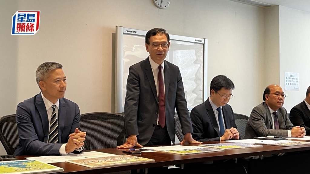 G19召集人謝偉銓表示，透過今次考察希望可以深入了解當地最新發展，促進香港與珠海及横琴之間的合作。黃子龍攝。