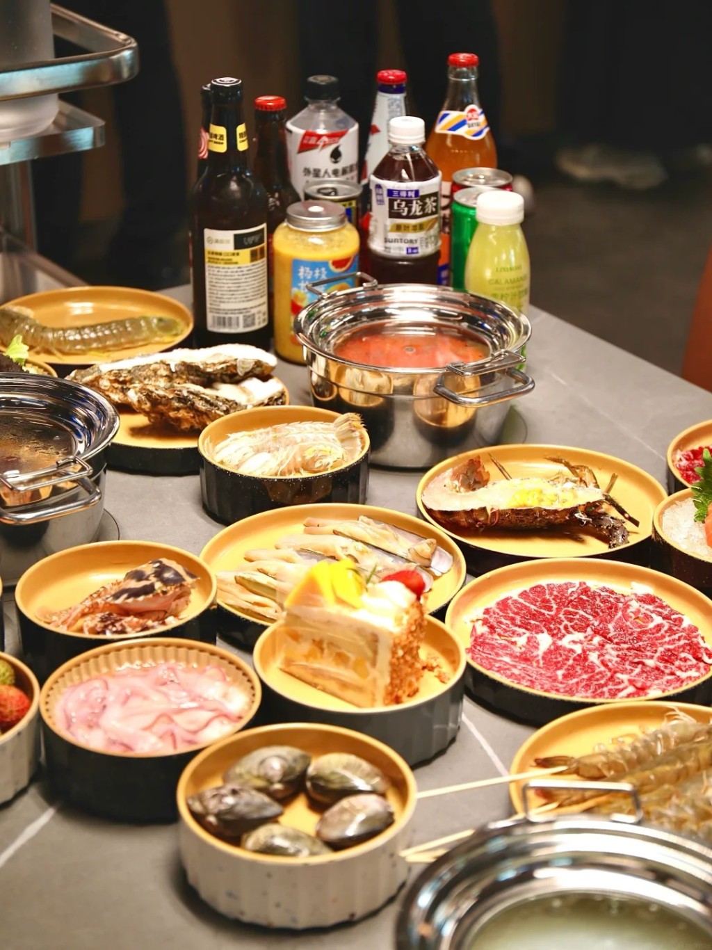 海底撈大排檔火鍋︰逾200款即撈海鮮+鮮切牛肉¥5起