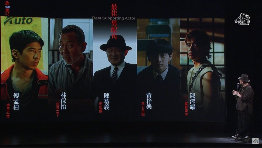 林保怡入行38年，憑《白日之下》入圍台灣金馬獎「最佳男配角」。