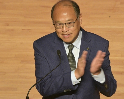 林大輝獲續任理工大學校董會主席。資料圖片