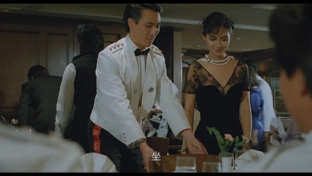 陈家齐在《 午夜丽人 》与吴镇宇饰演情侣。