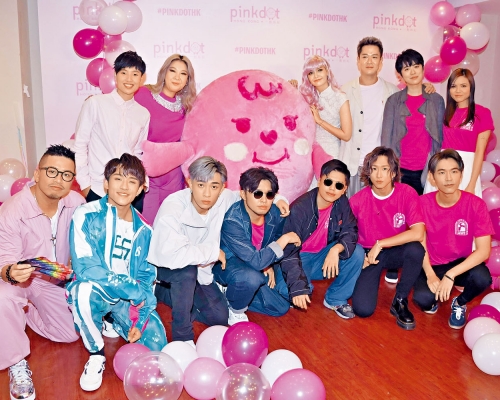 鄭欣宜、ANSONBEAN、Tyson Yoshi、徐㴓喬、小肥等前晚出席萬聖節音樂會。