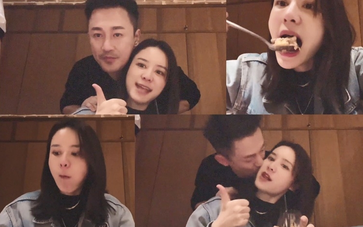 張馨月食相可愛,林峯也忍不住錫錫老婆。