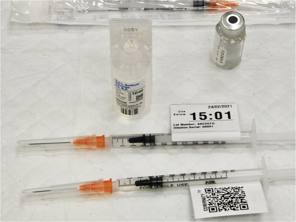 當局指事件與疫苗無關。資料圖片