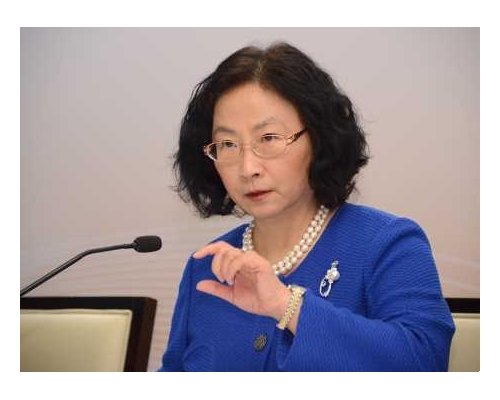 创兴银行副主席兼董事总经理梁高美懿。