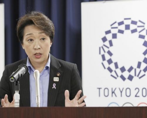 現任日本奧運大臣的橋本聖子已經同意接替森喜朗，擔任東京奧組委主席一職。AP資料圖片
