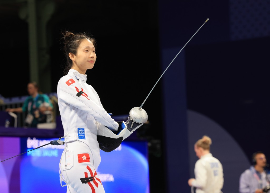 曾称「觉得在香港做运动员好幸福」的她见记者时解释，指幸福是因为自己「搵到坚持嘅运动」。