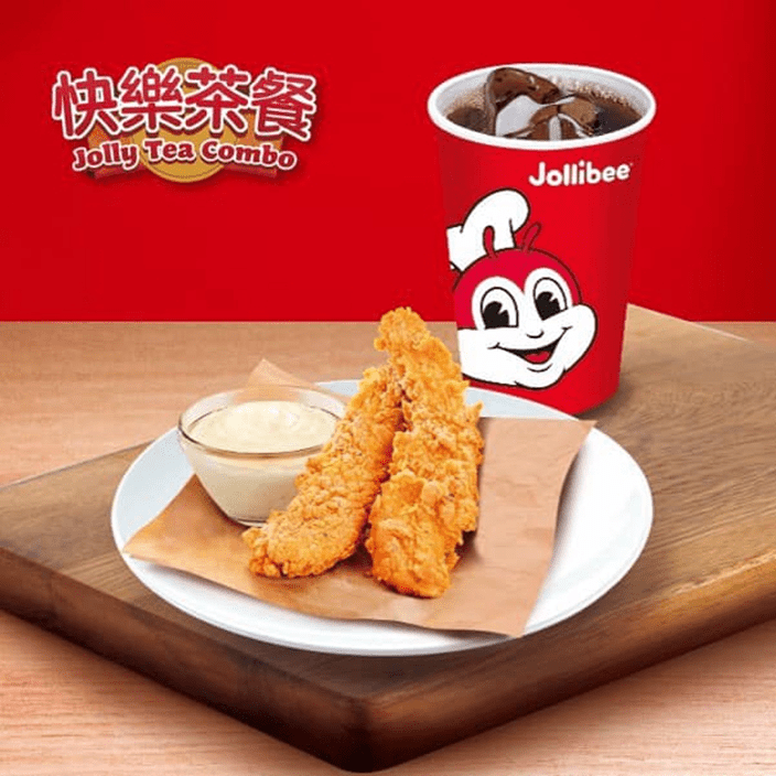 Jollibee是菲律賓最大的連鎖企業，有逾35年歷史，以炸雞和意粉聞名。