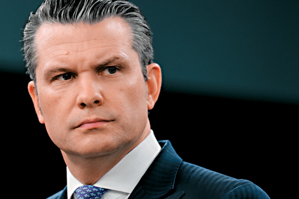 美國國防部長赫格塞思。