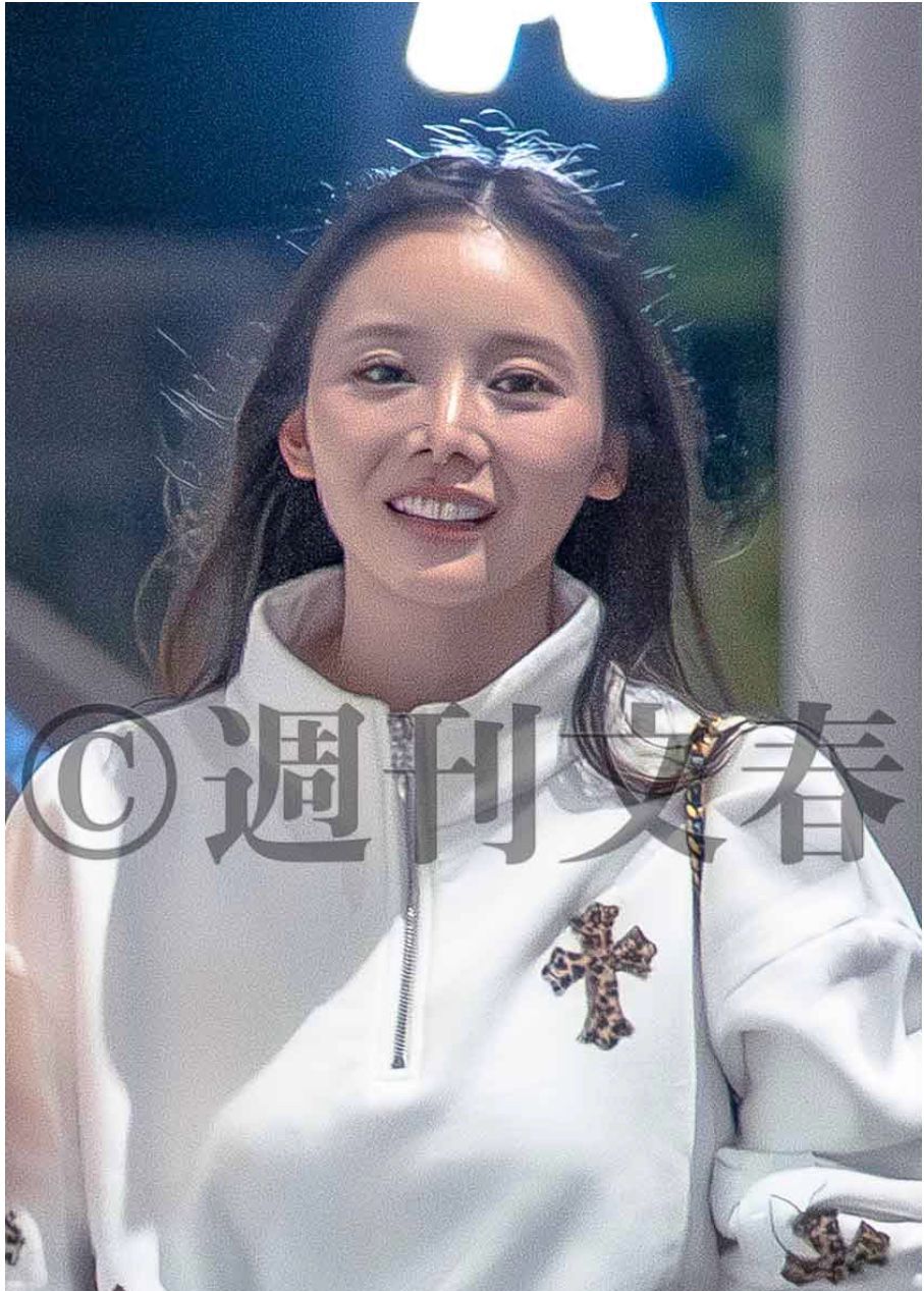 前E-girls成員稻垣莉生在睇波後,與長尾謙杜會合。 前E-girls成員稻垣莉生在睇波後,與長尾謙杜會合。