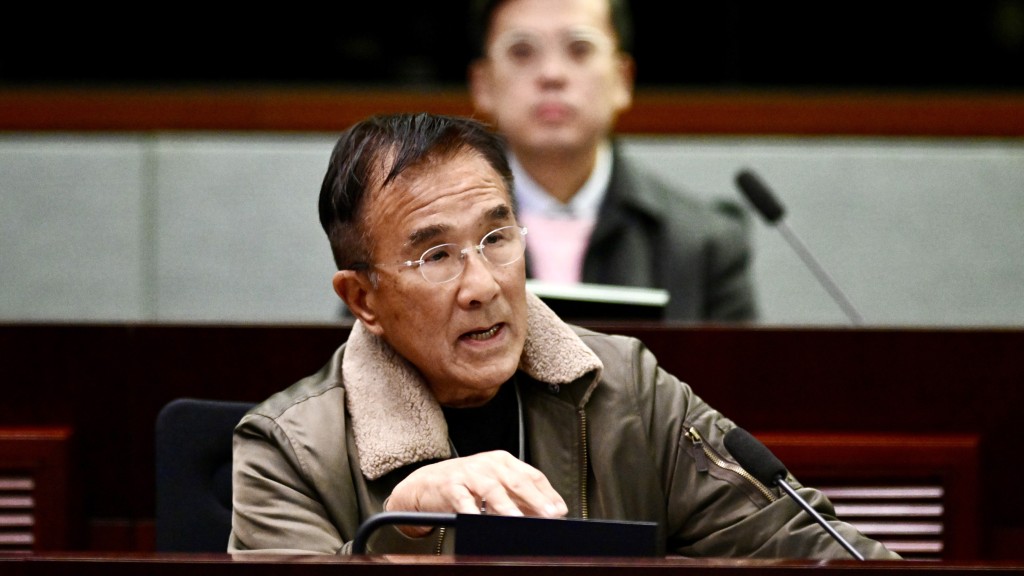 實政圓桌召集人、前立法會議員田北辰。