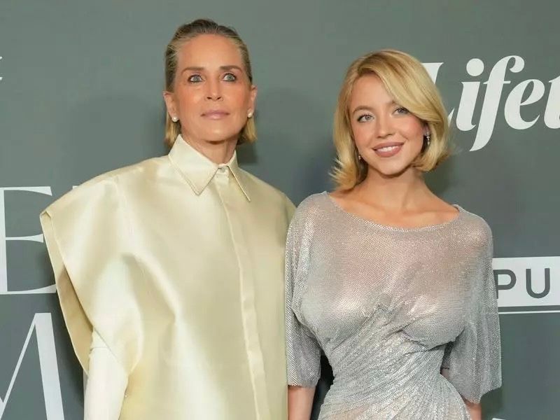 Sydney獲莎朗史東力撐識得好好利用身材。 Sydney獲莎朗史東力撐識得好好利用身材。