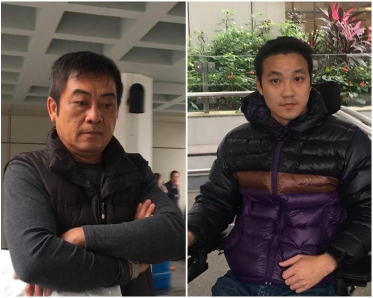 被告唐洪國(左),黎志偉(右)。資料圖片