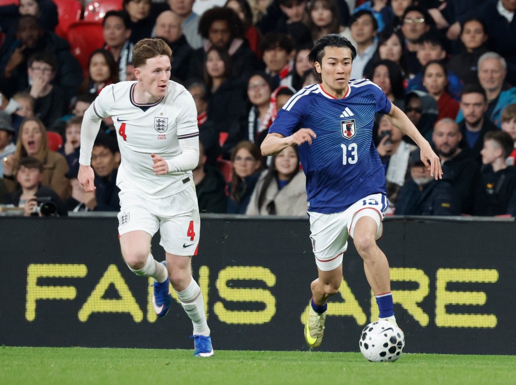 安達臣有望為英格蘭於世界盃披甲。法新社