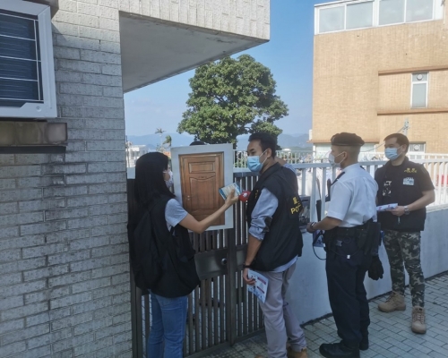 警方在西貢展開一連六天反爆竊行動。