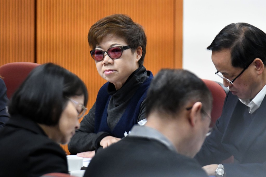 民建聯大埔區議員黃碧嬌曾任宏福苑法團顧問。資料圖片