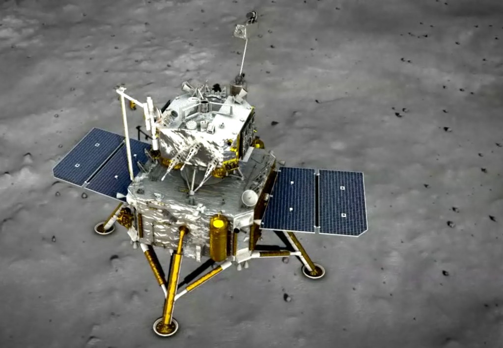 嫦娥六号任务探测器。
