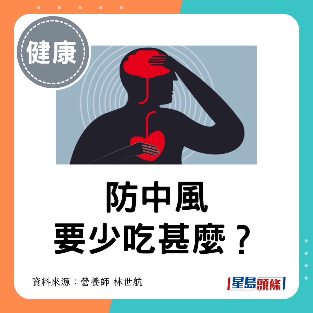 防中风 要少吃甚么？