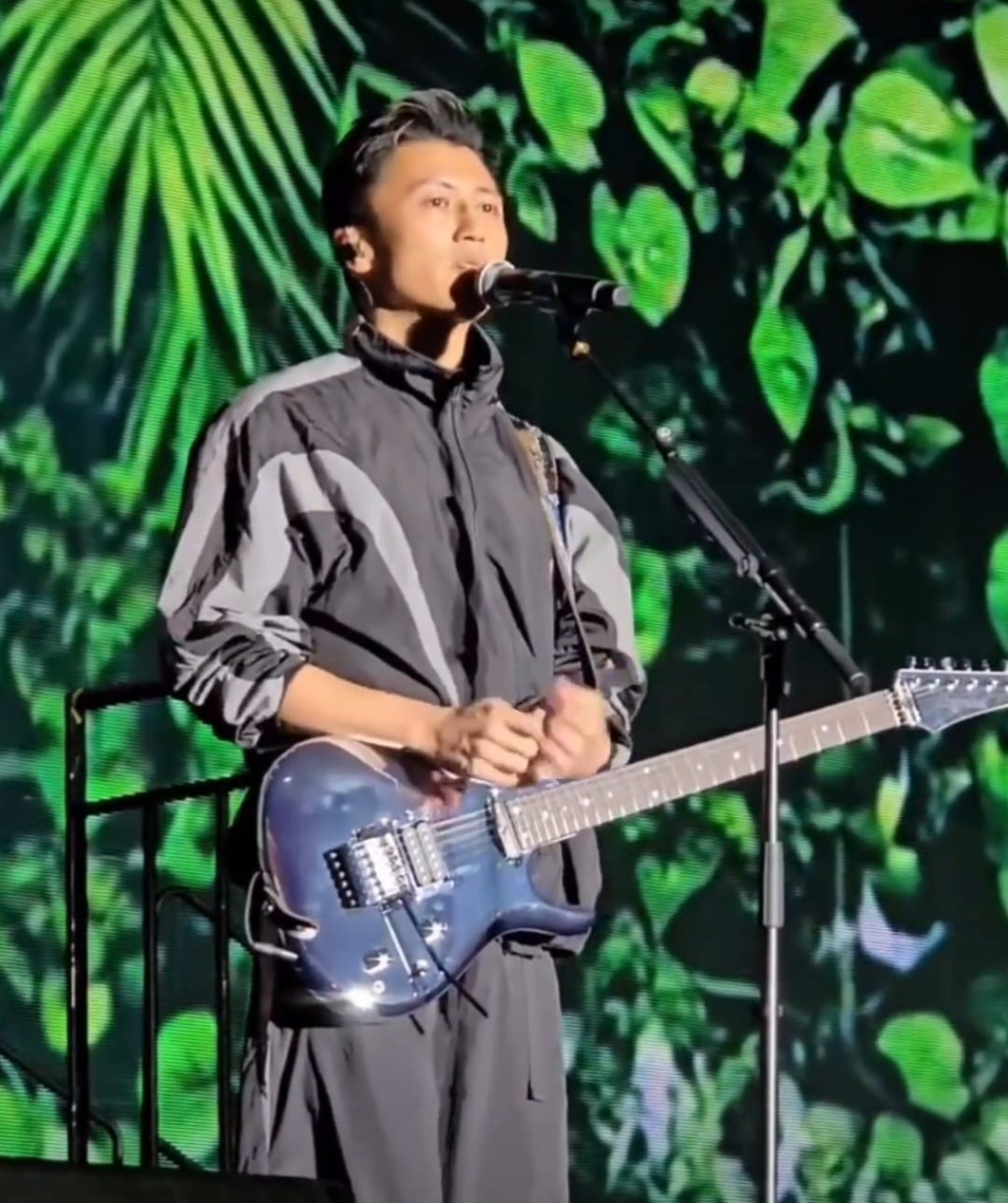 謝霆鋒擔任澳門「美獅鋒味搖滾美食節」表演嘉賓。 謝霆鋒擔任澳門「美獅鋒味搖滾美食節」表演嘉賓。