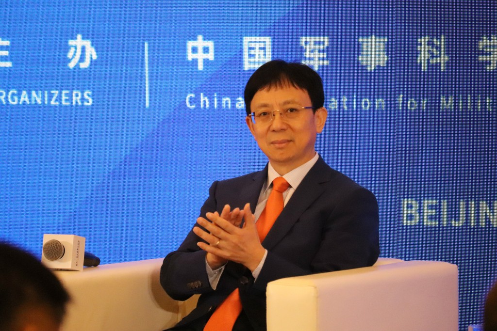 上海复旦大学国际问题研究院院长吴心伯。中央社