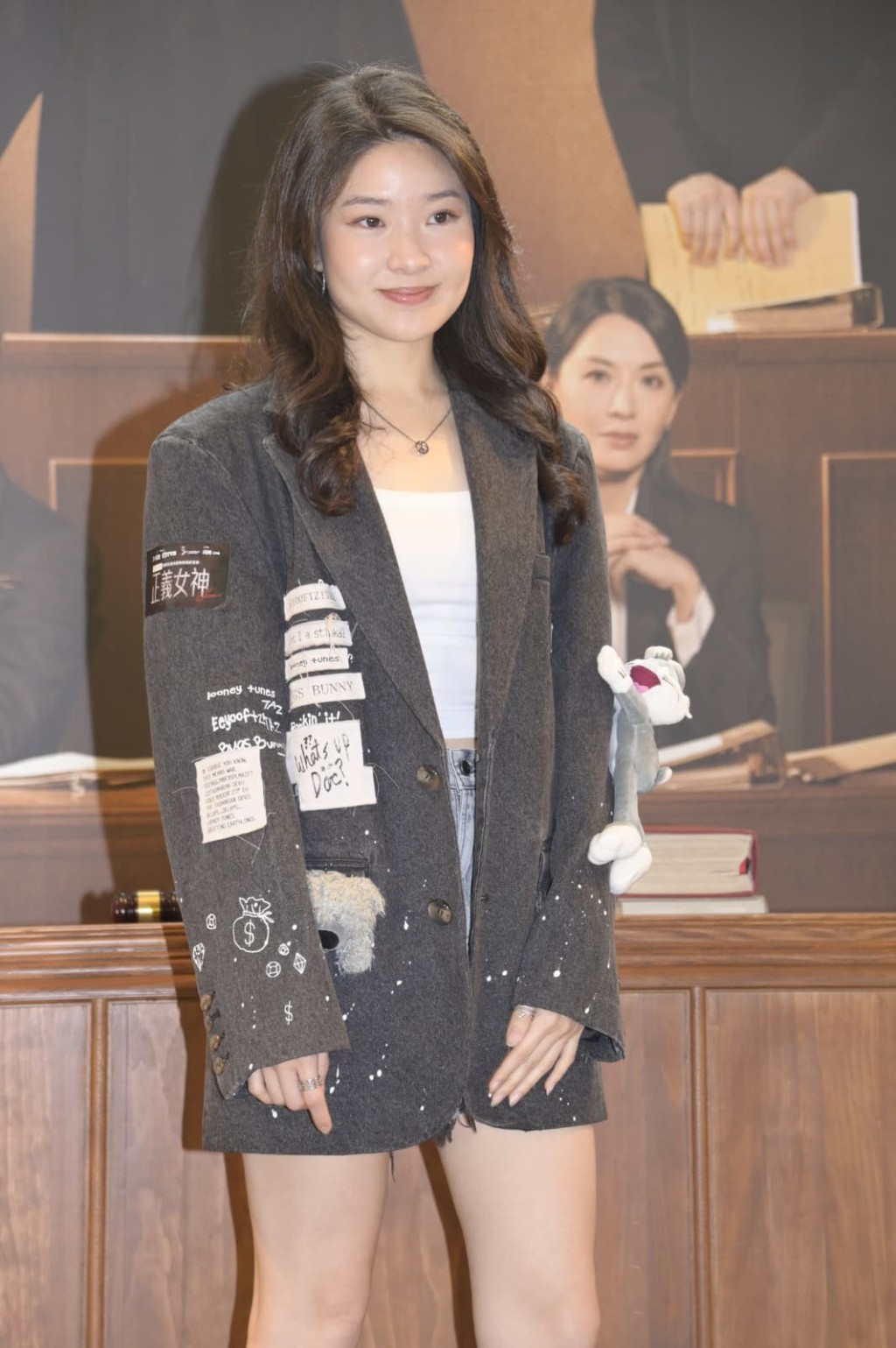  許惠菁續避談婚變傳言。