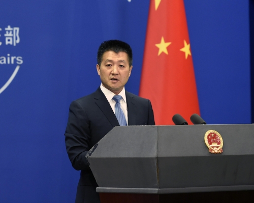 陸慷指北韓不是貿易談判籌碼。新華社圖片