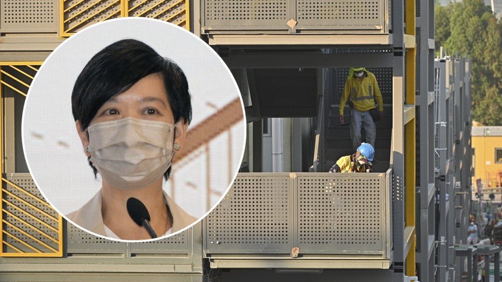 何永賢強調「簡約公屋」幫助有需要市民。資料圖片