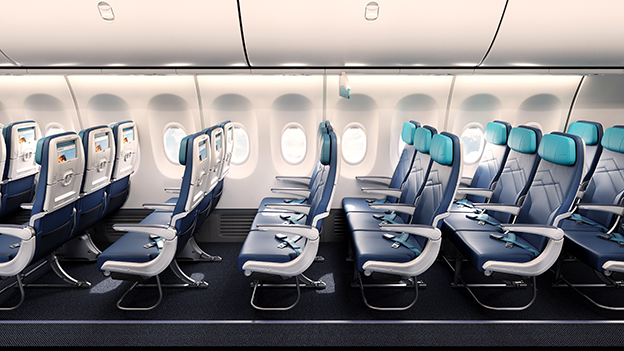西捷航空正在改裝旗下旗下波音737-8 MAX與737-800機型的座艙結構，一般經濟艙座椅將採用固定椅背設計。西捷官網